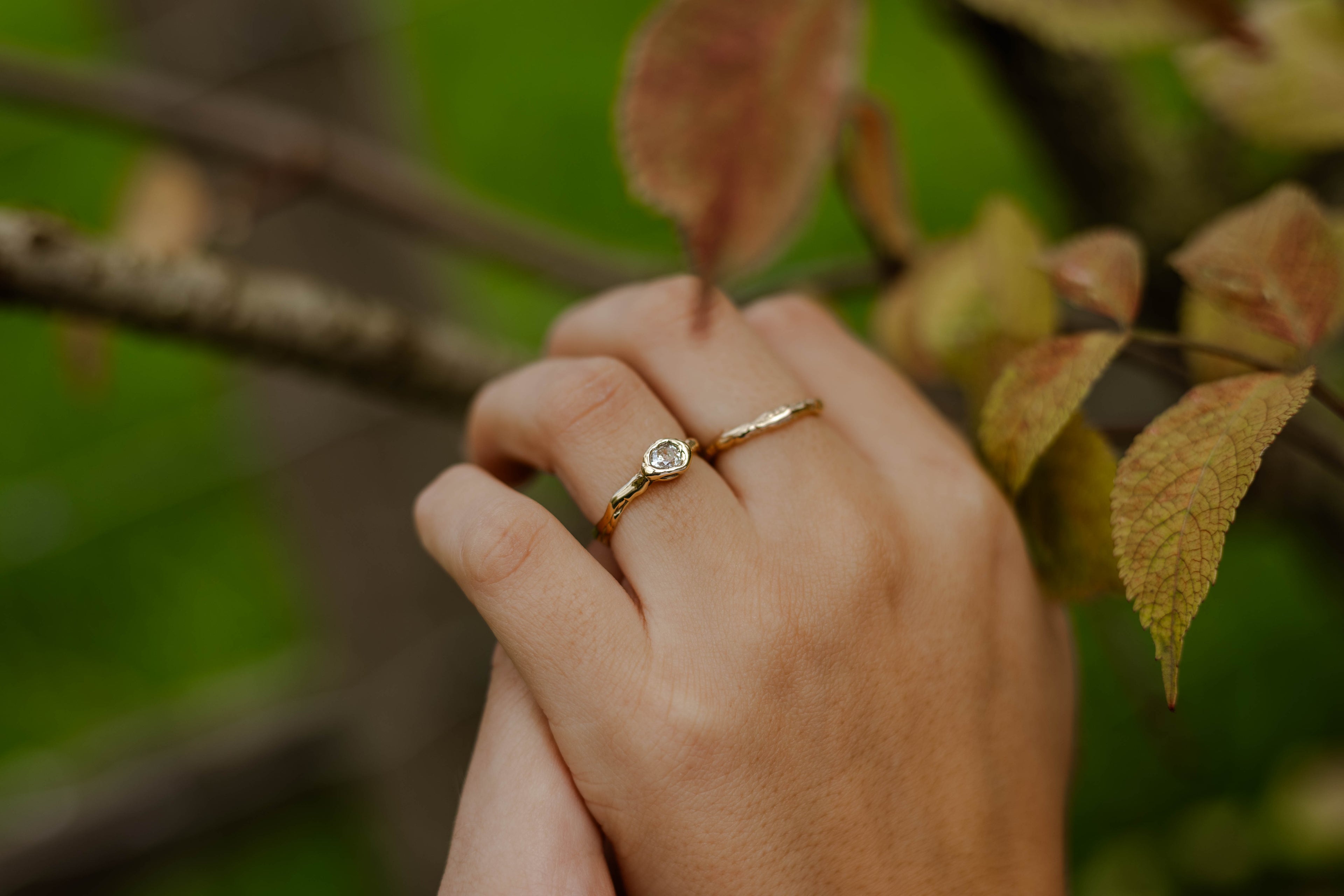 Victorian Old Cut Diamond Solitaire Ring