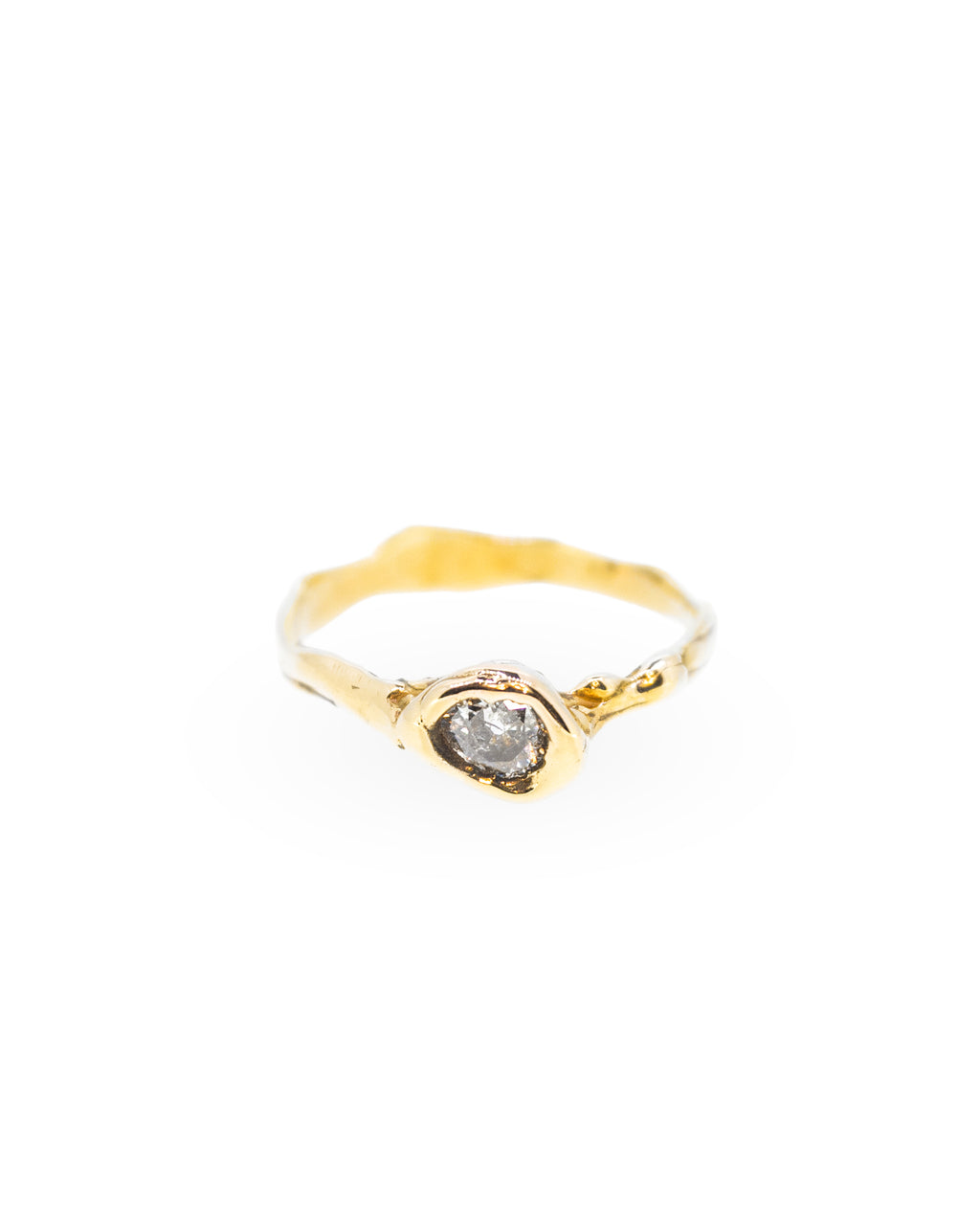 Victorian Old Cut Diamond Solitaire Ring