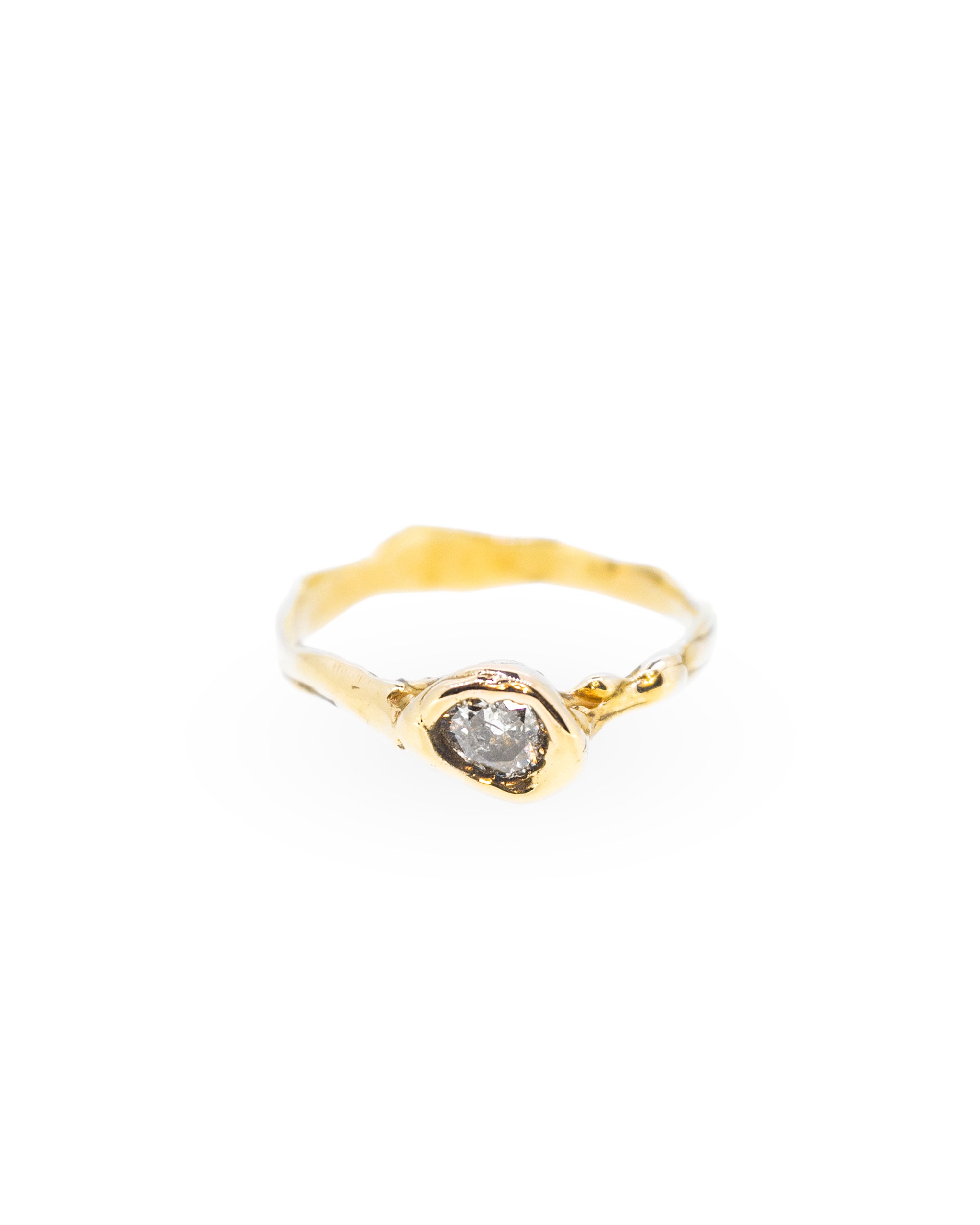 Victorian Old Cut Diamond Solitaire Ring